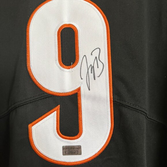 JOE BURROW SIGNED CINCINNATI BENGALS QB AUTOGRAPHED NIKE JERSEY w/COA - XXXL 847 - Picture 3 of 10